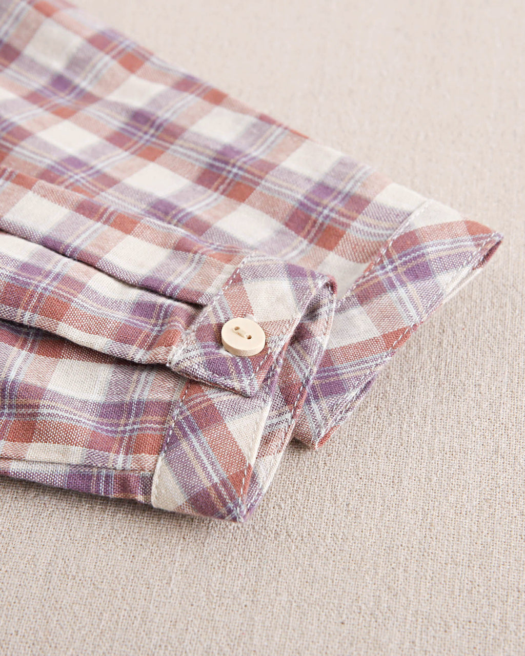 Camisa bebe niño de cuadros