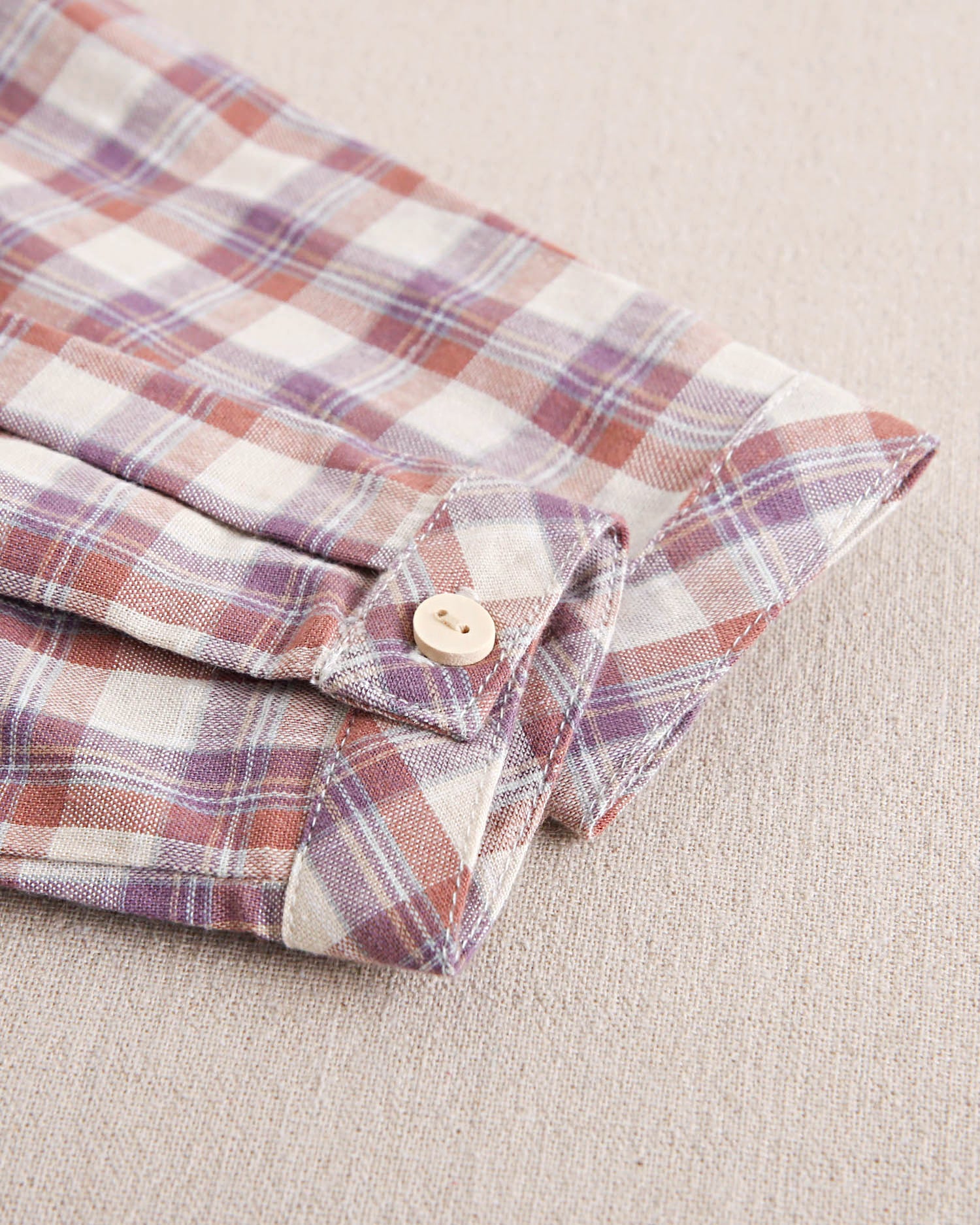 Camisa bebe niño de cuadros