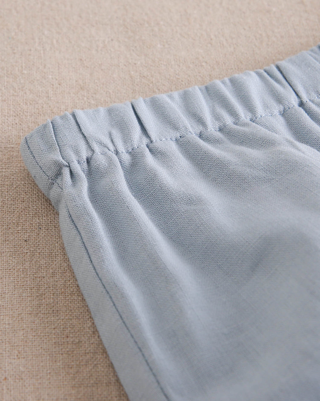 Conjunto bebé niño de camisa de rayas azul y blanco y short azulon