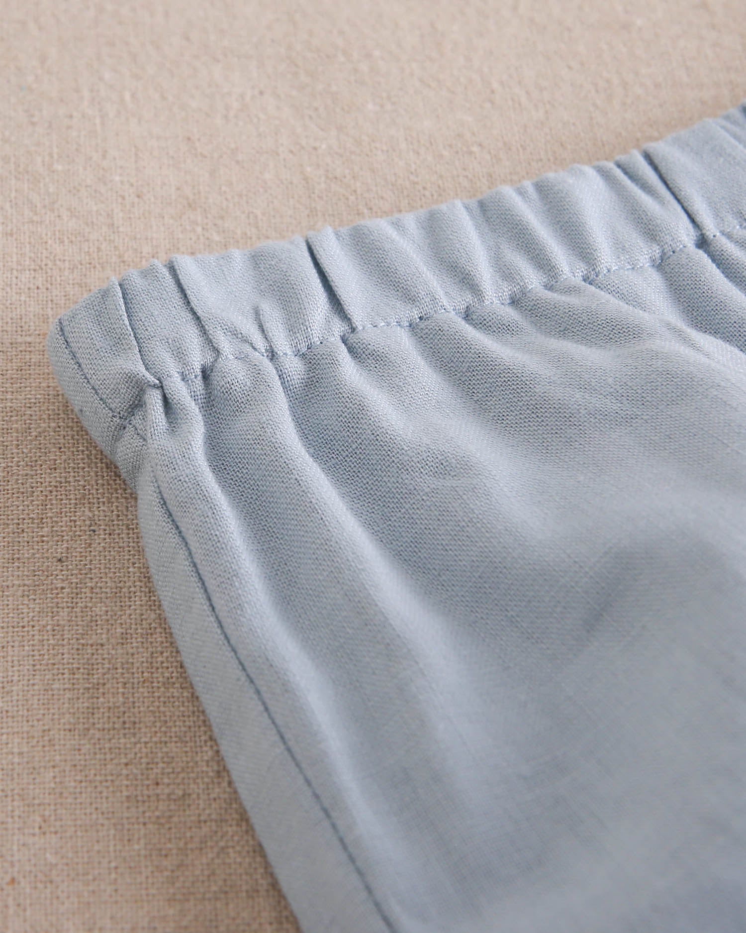 Conjunto bebé niño de camisa de rayas azul y blanco y short azulon