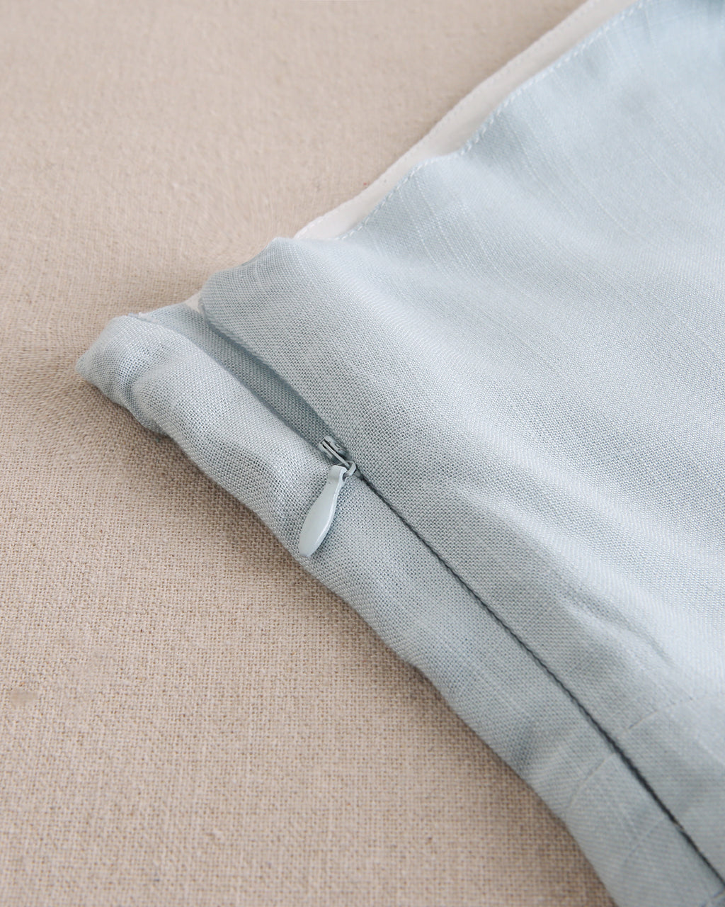 Enterito largo niña azul cielo con hombro asimétrico