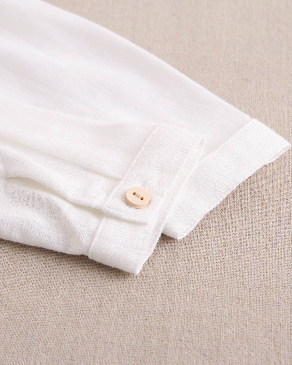 Camisa bebé niño blanca manga larga