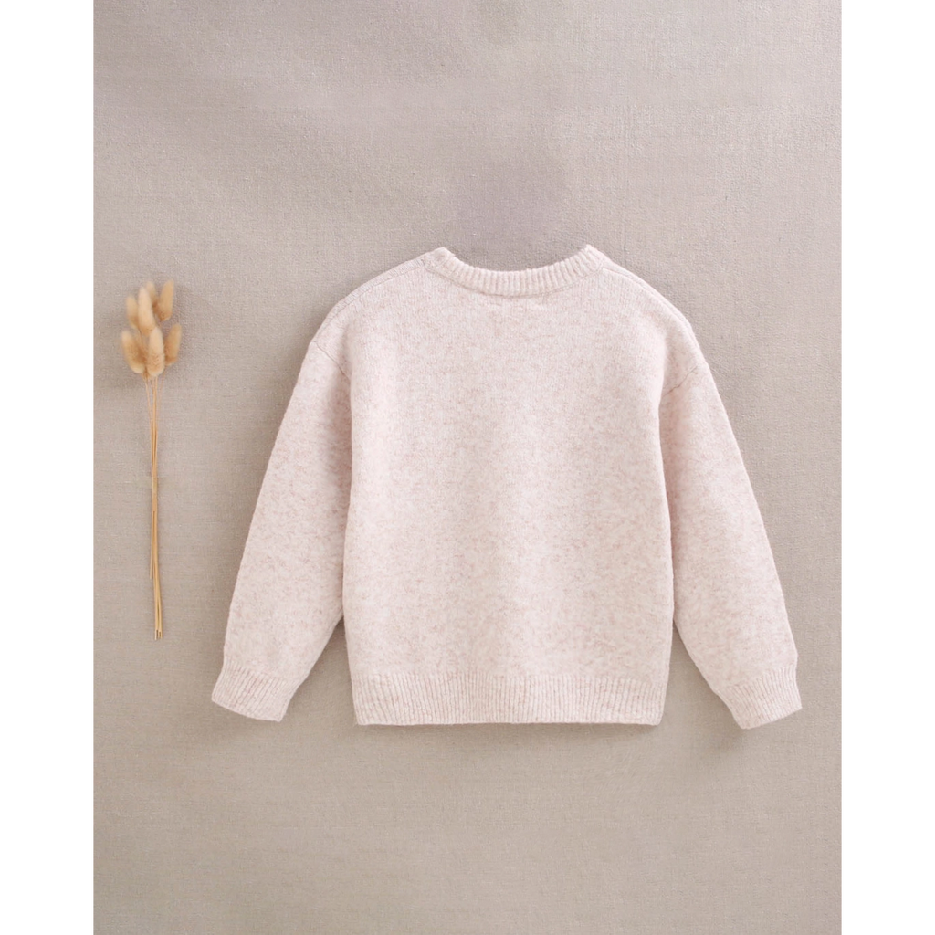 Chaleco / Jerey de punto para niño en color beige