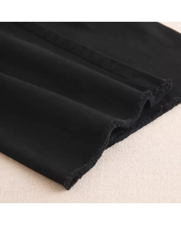Jeans de niña en negro tipo culotte